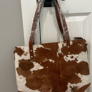 Cowhide Leather Tote